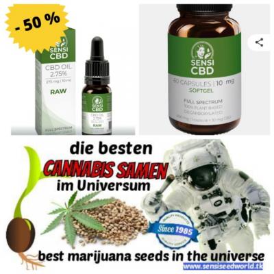 🔴 CBD Cannabis Hanf Öl Kapseln Blüten 💥