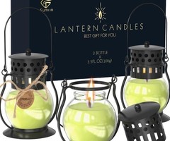Vintage-Laternen-Citronella-Kerze – Rustikaler Charme für Ihren Außenbereich