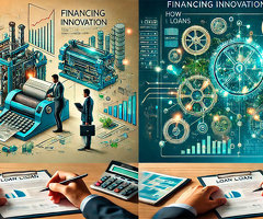 Loans and investments in companies Manufacturing technologies and automation