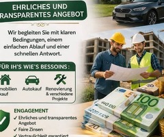 Experte Broker für Projektfinanzierung