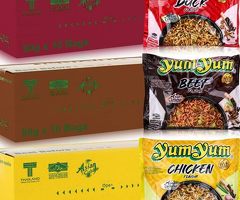 30er Set YumYum Nudelsuppen – Ente • Rind • Huhn