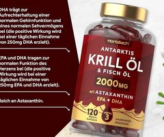 Hochwertige Krillöl-Kapseln - Omega-3