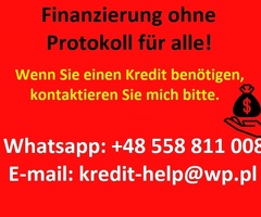 DRINGENDER KREDIT.